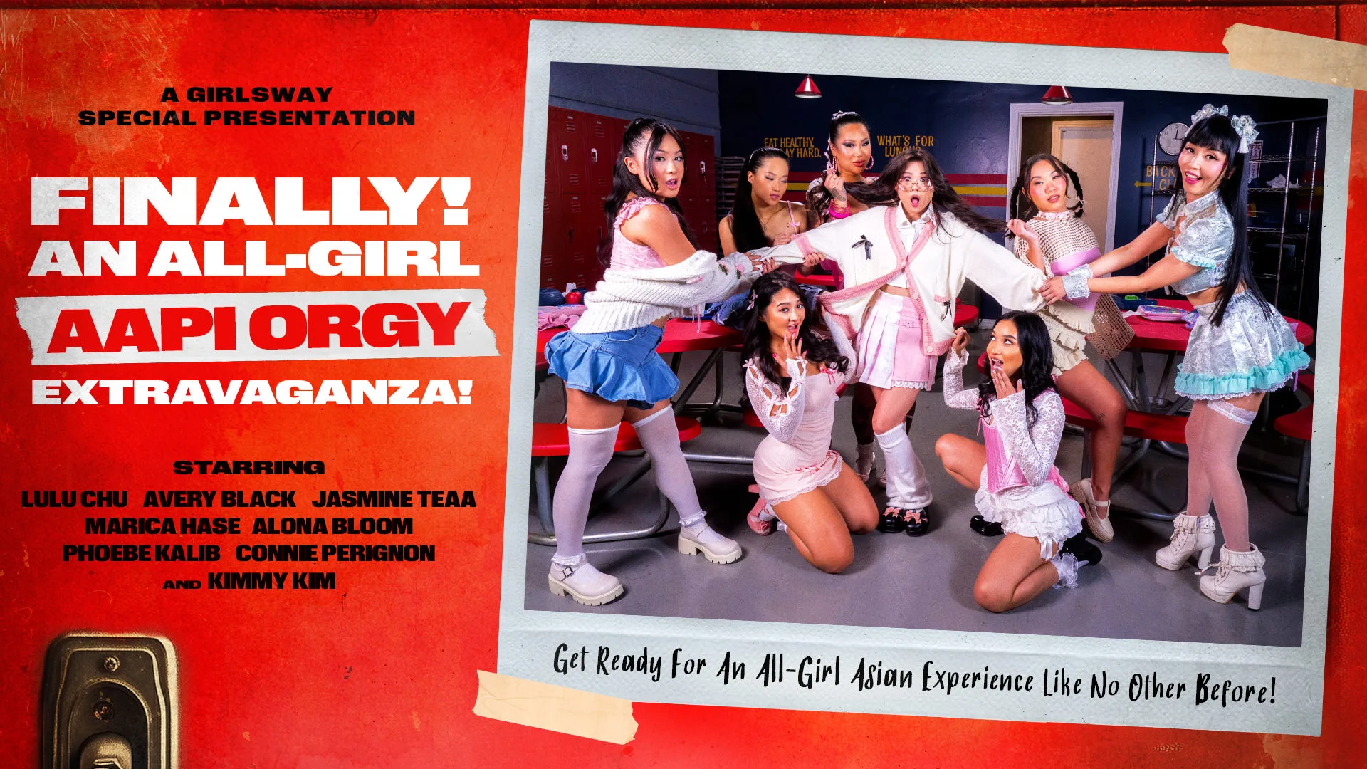 Finally! ... An All-Girl Asian Orgy Extravaganza - Girlsway