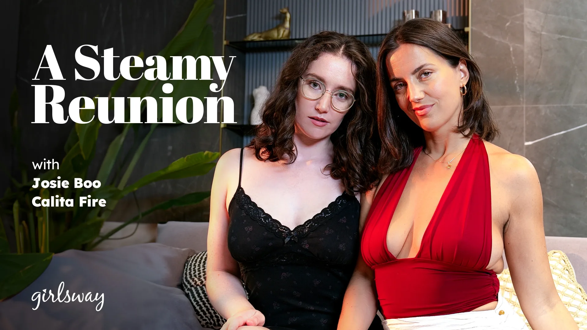 A Steamy Reunion - Girlsway - 82165